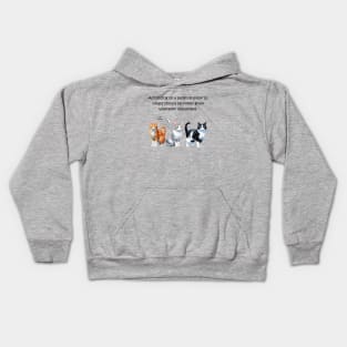 According to a panel of experts trats should be freely given whenever demanded - funny watercolour cat design Kids Hoodie